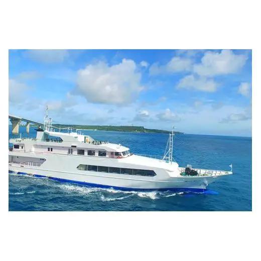 FY008　海中展望型客船「ベイクルーズ宮古島Mont Blanc 」ランチクルーズ貸切プラン（食事＋ソフトドリンクつき）