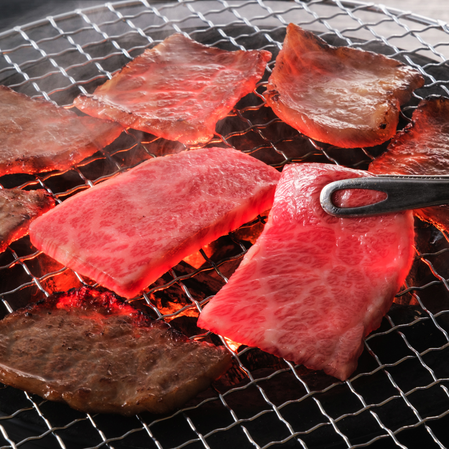特選伊万里牛 A5焼肉用ロースとカルビ食べ比べセット 1kg