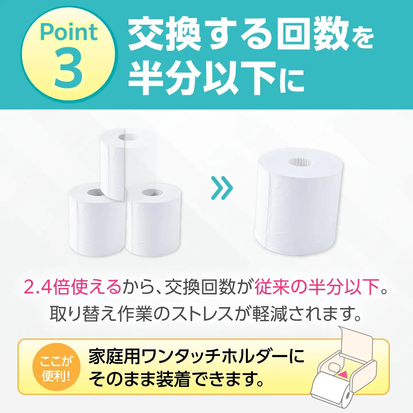 【隔月 全3回定期便】芯・袋なし！ トイレットペーパー シングル 36個入 「e-Paper」130ｍ 無包装 コアレス[VAA084]大容量