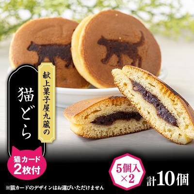 ふるさと納税 茅野市 しっかり焼き上げた香ばしいどら焼き 10個