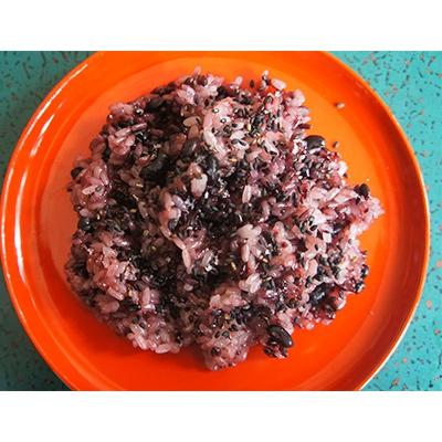 ふるさと納税 阿賀町 黒米お赤飯・黒米・薬膳五穀米のセット |  | 01