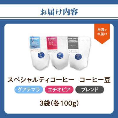 ふるさと納税 大分市 スペシャルティコーヒー コーヒー豆100g×3袋入り ギフトセット_I04009 |  | 03