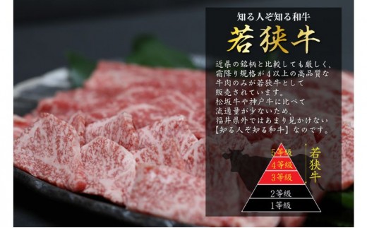 若狭牛モモスライス650g 焼肉500g すき焼き しゃぶしゃぶ 若狭牛 牛肉 和牛 黒毛和牛 ブランド牛 国産和牛 福井県 赤身 霜降り すきやき 焼肉 ステーキ 切り落とし 贈答 贈り物 お祝い