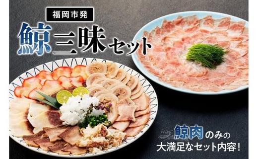 
福岡市発☆鯨三昧セット
