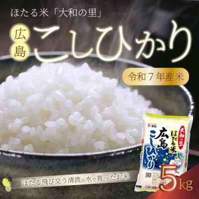 ふるさと納税 三原市 ほたる米「大和の里」広島こしひかり 5kg [066-001]