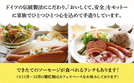 【毎月49本×3回定期便】 生ソーセージ 詰め合せ セット 7本入り×7パック / 長与町 / 雪の浦手造りハム   [EAM044] / 無添加 ソーセージ ウインナー ウィンナー 無添加 ソーセー