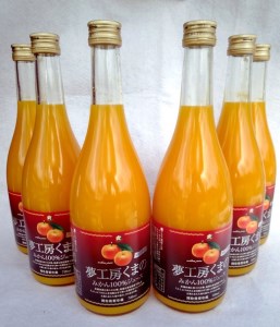 「糖度12度以上【マルチ栽培みかんストレートジュース6本】720ml（3本入り ×2箱）化粧箱