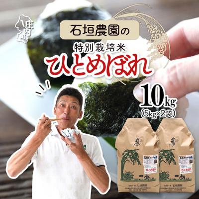 ふるさと納税 庄内町 石垣農園の特別栽培米 ひとめぼれ 10kg 令和7年産 2025年産 ブランド米