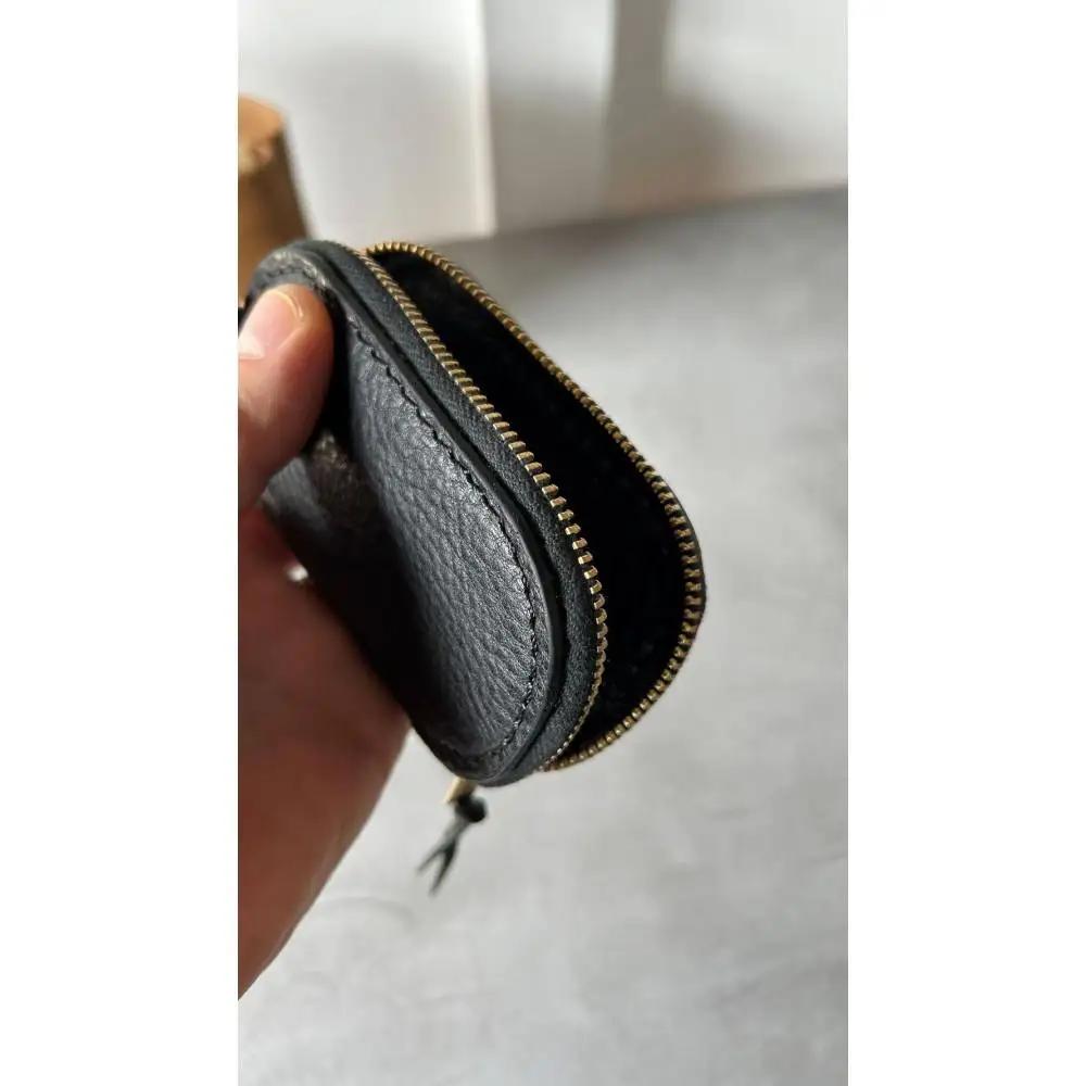 ラウンドファスナーキーケース【ブラック】