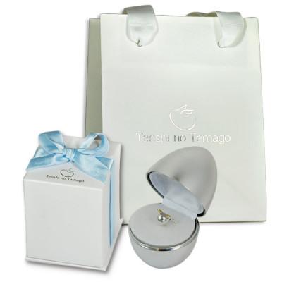 ふるさと納税 大磯町 天使の卵　パールペンダント(ホワイト　中) |  | 03