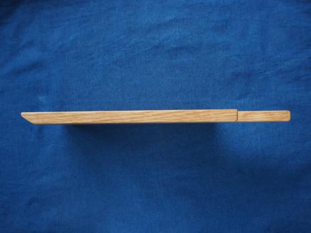 H5　東峰木人作-楢のカッティングボードM（ナラ）長さ31.5cm×幅15cm