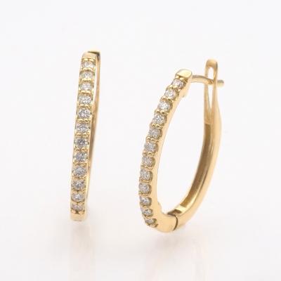 ふるさと納税 甲府市 K18 0.30ct ダイヤモンド ピアス　FFP-000335 |  | 01