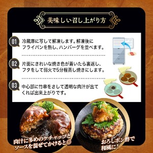 北上牛 生ハンバーグ 4個入り  ハンバーグ 牛肉 豚肉 肉 きたかみ牛 ブランド和牛 和牛 惣菜 おかず 冷凍 岩手県 北上市 C0570（お肉のたかゆう）お中元 お歳暮 ギフト プレゼント 贈り物