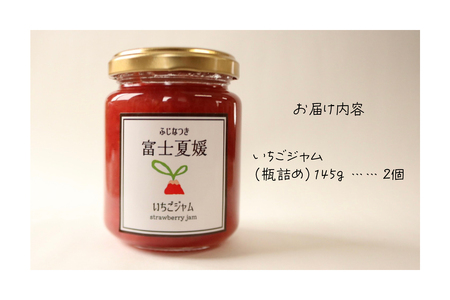 富士夏媛のいちごジャム ジャム いちご イチゴ 苺 富士夏媛 フルーツ