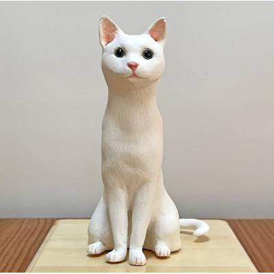 ふるさと納税 郡山市 東日本大震災からの動物愛護活動 犬と猫と人と共生を願う絆のアイノカタチ　ニャンコモニュメント 愛猫 |  | 03