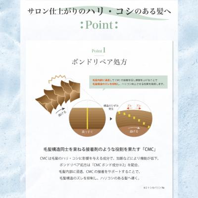 ふるさと納税 四万十市 サロン・ド・オーデ ボンドリペア シャンプー&トリートメント2点(各500ml)　26 |  | 01