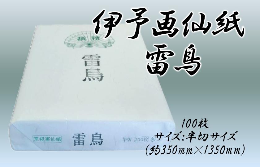 
            伊予画仙紙 雷鳥
          