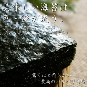 【お試しセット】プロ御用達 無添加 有明海産 一番摘み 海苔 3種 食べ比べ 焼き 味付け 塩 8切