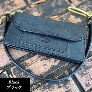 【選べるカラー3色】本革 トラッカーウォレット ウォレットロープ セット 全3色 ブライドルレザー≪高級 長財布 メンズ ギフト 手作り≫