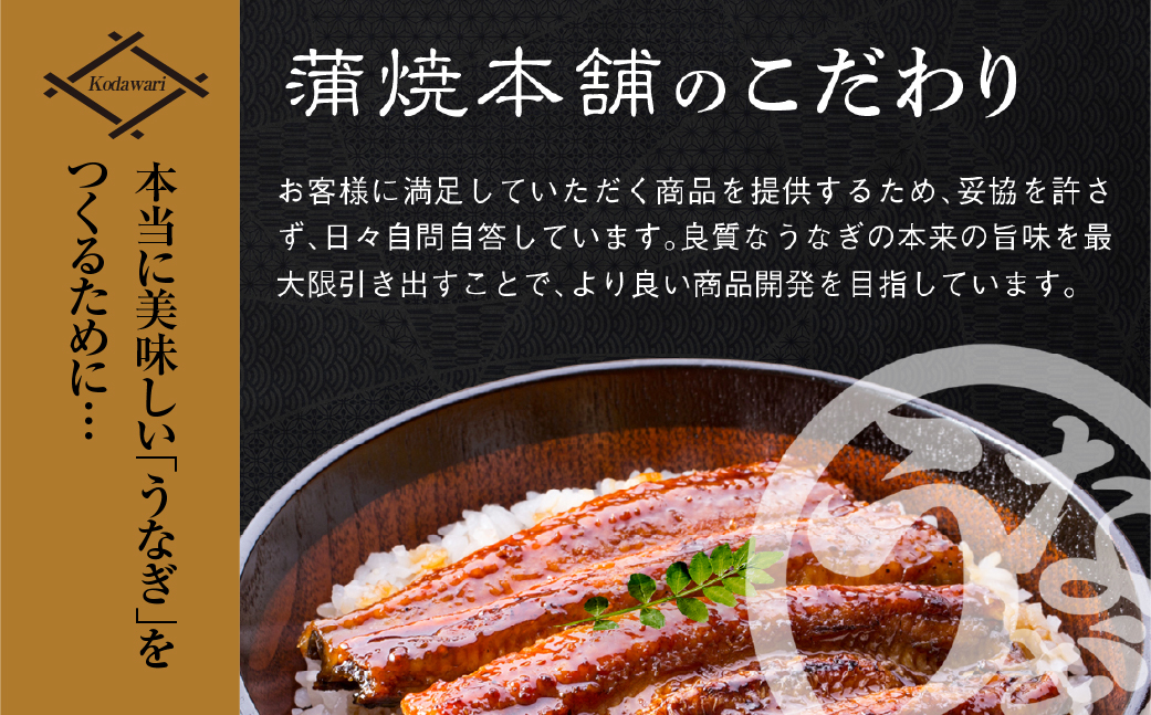 超絶うなぎ蒲焼 中2尾 定期便 6回
