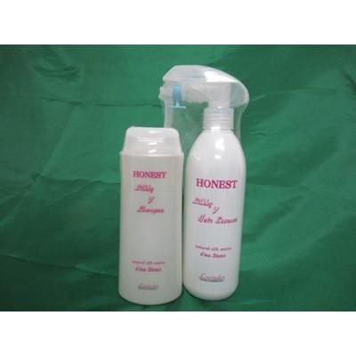 ふるさと納税 沼田市 【2点セット】　ホーネスト　シルキーVシャンプー200ML・ヘアエッセンス300ML
