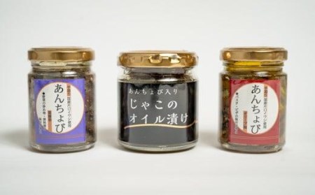 手造りあんちょび＆じゃこのオイル漬けセット おすすめ 人気 ギフト セット 愛媛県 松山市 お酒のお供 ごはんのお供【IS0021】