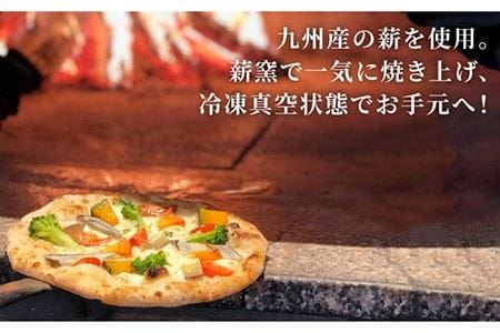 【全6回定期便】大地の恵み！糸島産の野菜をふんだんに使用した薪窯焼きピッツァ7枚セット《糸島市》【mamma-mia】 [AUH028] ピザ 冷凍 ギフト セット 窯焼き 野菜 手作り イタリアン 