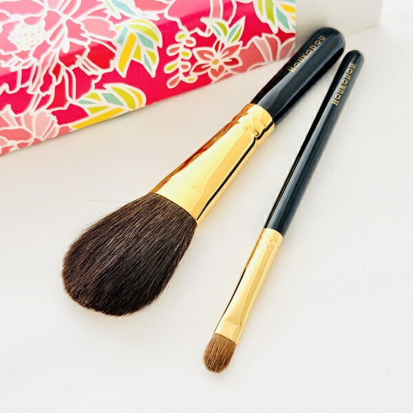 【ふるさと納税】熊野化粧筆 宙人気高級チーク＆シャドーブラシ 熊野筆ほうこどう【メイクブラシ 化粧筆 ファンデーションブラシ アイシャドーブラシ 熊野筆 伝統工芸 職人技 高級筆 セット ケース ギフト 贈り物】