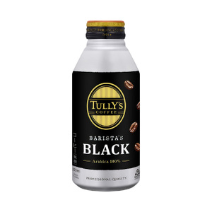 コーヒー タリーズ バリスタズ ブラック 390ml × 2ケース 定期便 3ヶ月 TULLY'S COFFEE BARISTA'S BLACK 飲料 ドリンク 珈琲 3回 お楽しみ 