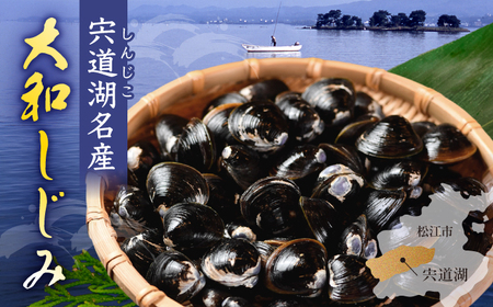 しじみ 宍道湖産冷凍大和しじみ (Ｌ)500g×3袋 島根県松江市/平野缶詰有限会社[ALBZ008]