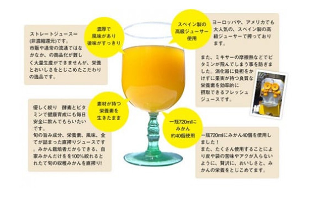 山本農園のクレメンティンジュース3本セット