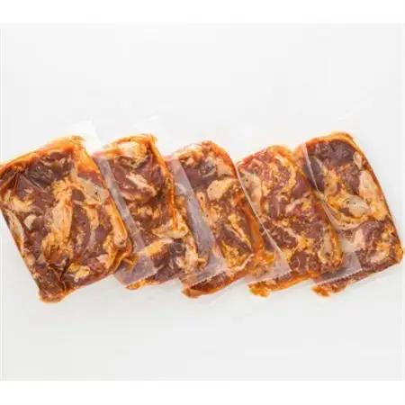 【毎月定期便】国産「北海道産」の希少な味付豚ハラミ 200g×5 計1kg　全3回_小分け 豚肉 豚 ホルモン ハラミ 国産 焼肉 焼き肉 アウトドア キャンプ BBQ bbq 手切り 一人暮らし セ