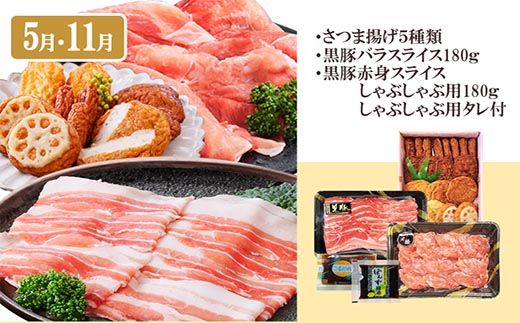 定期便6回配送　よりどりバラエティーセット　GG5-0004　【1573860】 _ 肉 お肉 牛肉 豚肉 かつお まぐろ A5等級 黒毛和牛 サーロインステーキ 鰹 タタキ ネギトロ 中トロ タカエ