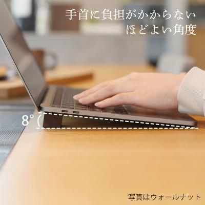 ふるさと納税 岡山市 木製ノートPCスタンド メープル |  | 03