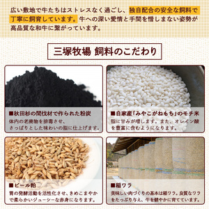 仙台牛肩ロ－ス 焼肉用 300g 登米市産 牛肉 お肉 にく 宮城県産 バーベキュー【三塚牧場】tm025