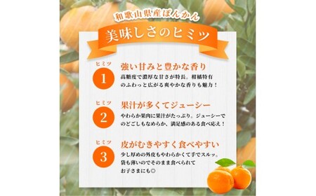 【訳あり】手選別 ぽんかん 約6kg 和歌山県産 2S~2Lサイズ混合※2026年1月上旬～2月上旬頃に順次発送【mrmt014】
