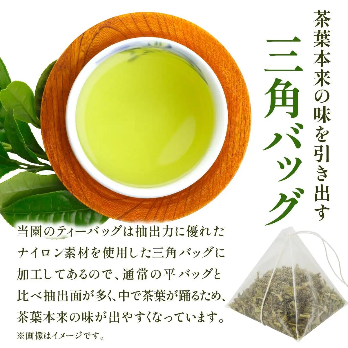  産地直送！八女茶 中島製茶本舗 煎茶 ティーバッグ 50パック