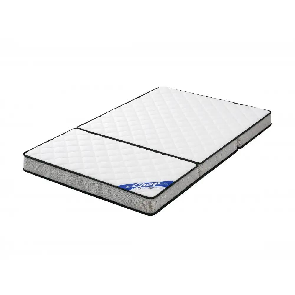 三つ折りポケットコイルマットレス １１ｃｍ PMTS11HR-3SD ホワイト