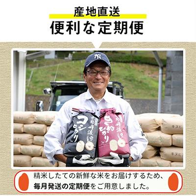 ふるさと納税 南丹市 【毎月定期便】訳あり　契約栽培米　丹波こしひかり　5kg　全12回 |  | 02