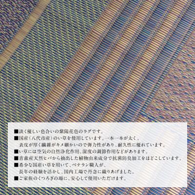 ふるさと納税 八代市 熊本県八代市産のい草を使って織り上げたござ 『DXオルシャ』191cm×250cm_022-6486 |  | 02