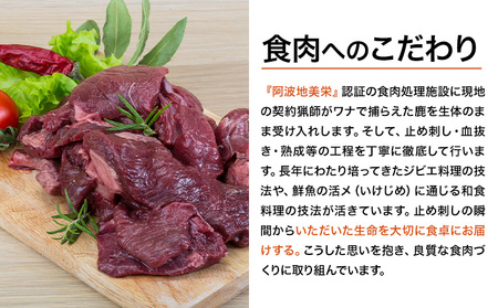 WM：鹿ロース肉カット＆鹿内もも肉スライス　《30日以内に出荷予定(土日祝除く)》【配送不可地域あり】　※離島不可
