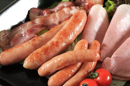 【定期便】山中湖ハム自家製ソーセージ5種類の詰合せ（3ヵ月連続発送）