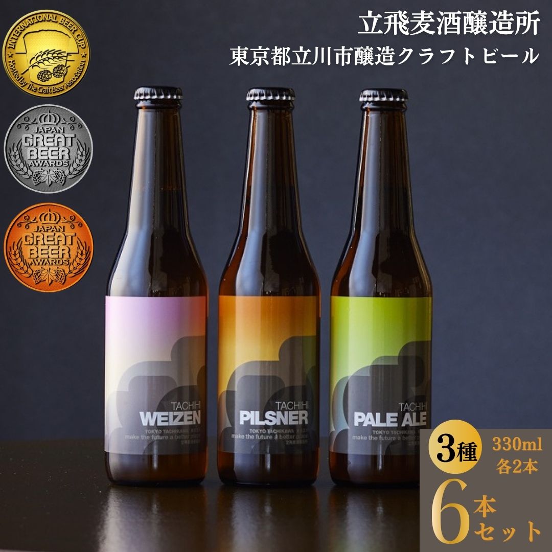 【ふるさと納税】ビール クラフトビール 世界的品評会金賞受賞 地ビール ピルスナー 6本