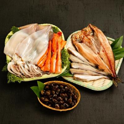 ふるさと納税 紋別市 【北海道】丸富農水海鮮バラエティ定期便【全4回】★ |  | 03