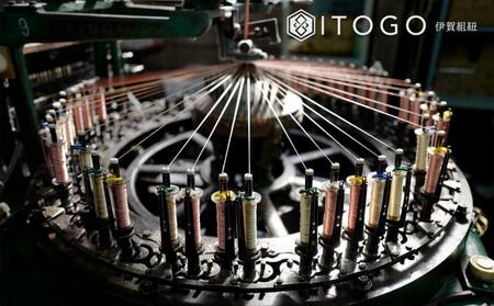 帯紐 伝統 工芸 着物 三分紐 伊賀 組紐 市松 ( 古代紫 )( 全長約128cm × 幅約0.9cm × 重量約14g ) 箱入り