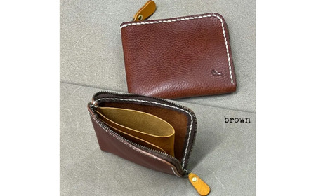 【財布】smart wallet ブラウン 革財布
