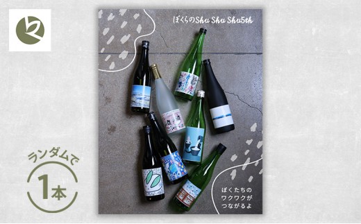 
            ぼくらのshushushu 1本（6種類からランダムで1本）日本酒 720ml×1本 限定 新潟 上越 人気銘柄 ギフト 地酒
          