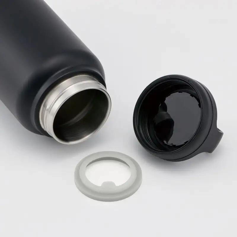 【スクリューハンドル付きマグボトル】800ml 保温保冷 ブラック スケーター株式会社 10-035
