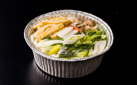 【3回定期便】岐阜の味 田毎の味噌煮込みうどんセット 即席 カンタン 麺 岐阜市 / ラボレムス[ANFP008]