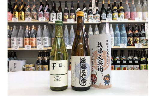 
            低アルコール純米酒『Fu.』、純米酒『後藤又兵衛』セット コタニ 父の日 おすすめ ギフト プレゼント お祝い
          